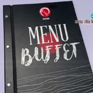 Menu nhà hàng Buffet