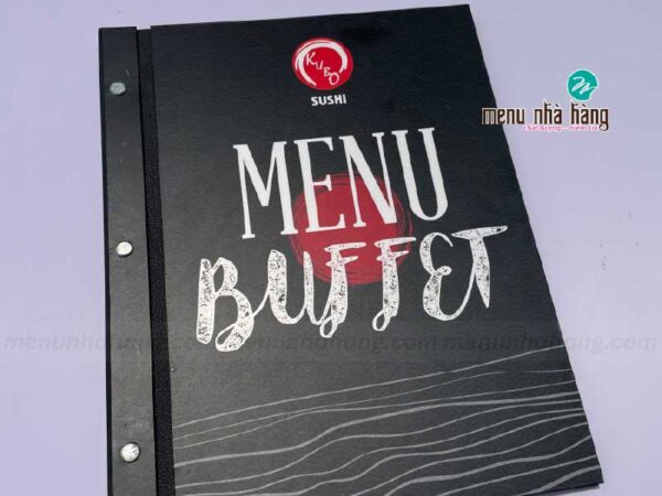 Menu nhà hàng Buffet