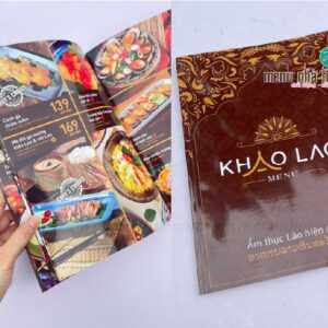 Menu nhà hàng Khao Lao