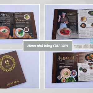 Menu nhà hàng Cơm Niêu Cku LINH