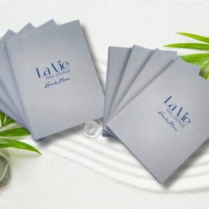 Mẫu menu nail bằng da