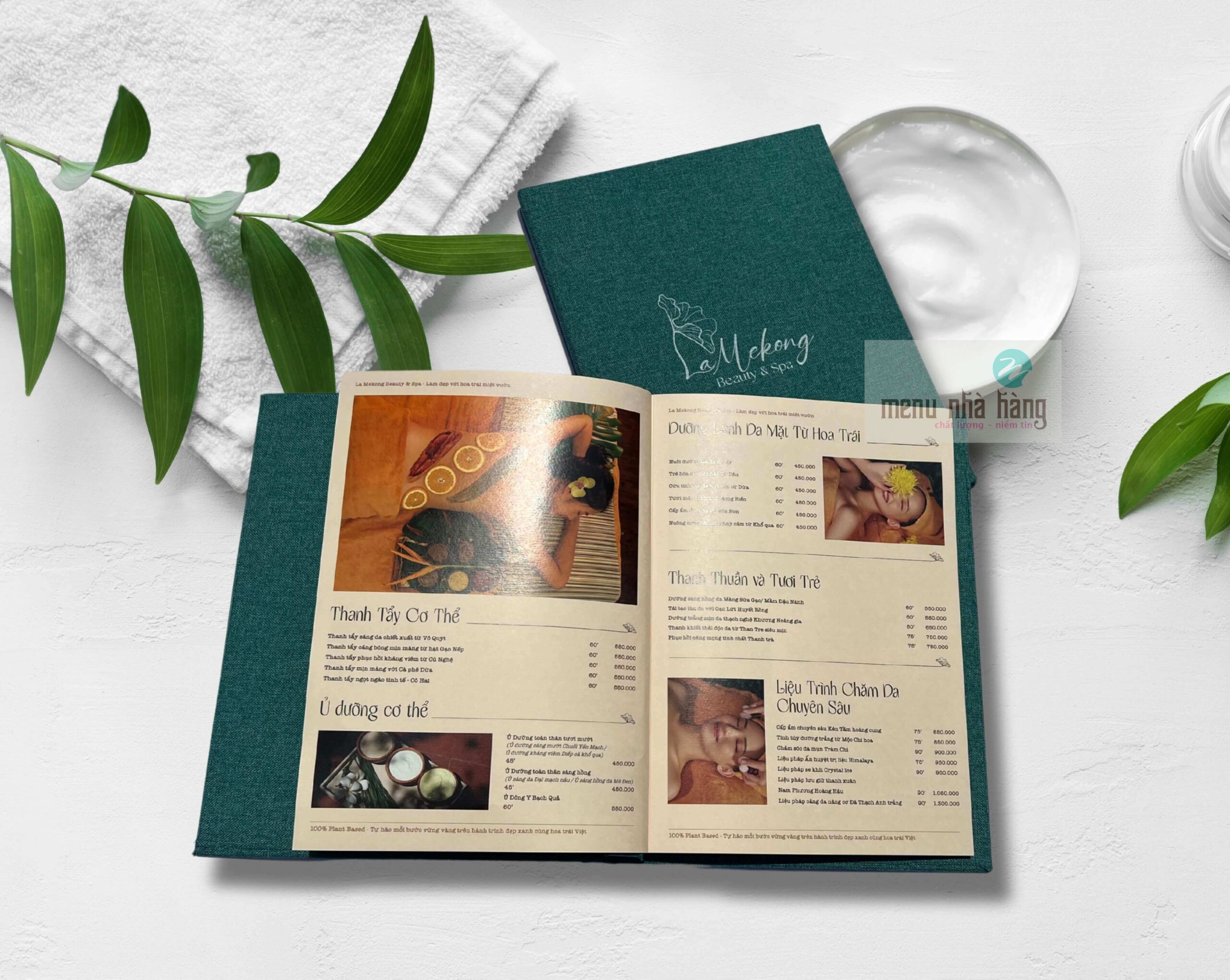 mẫu bìa menu đẹp