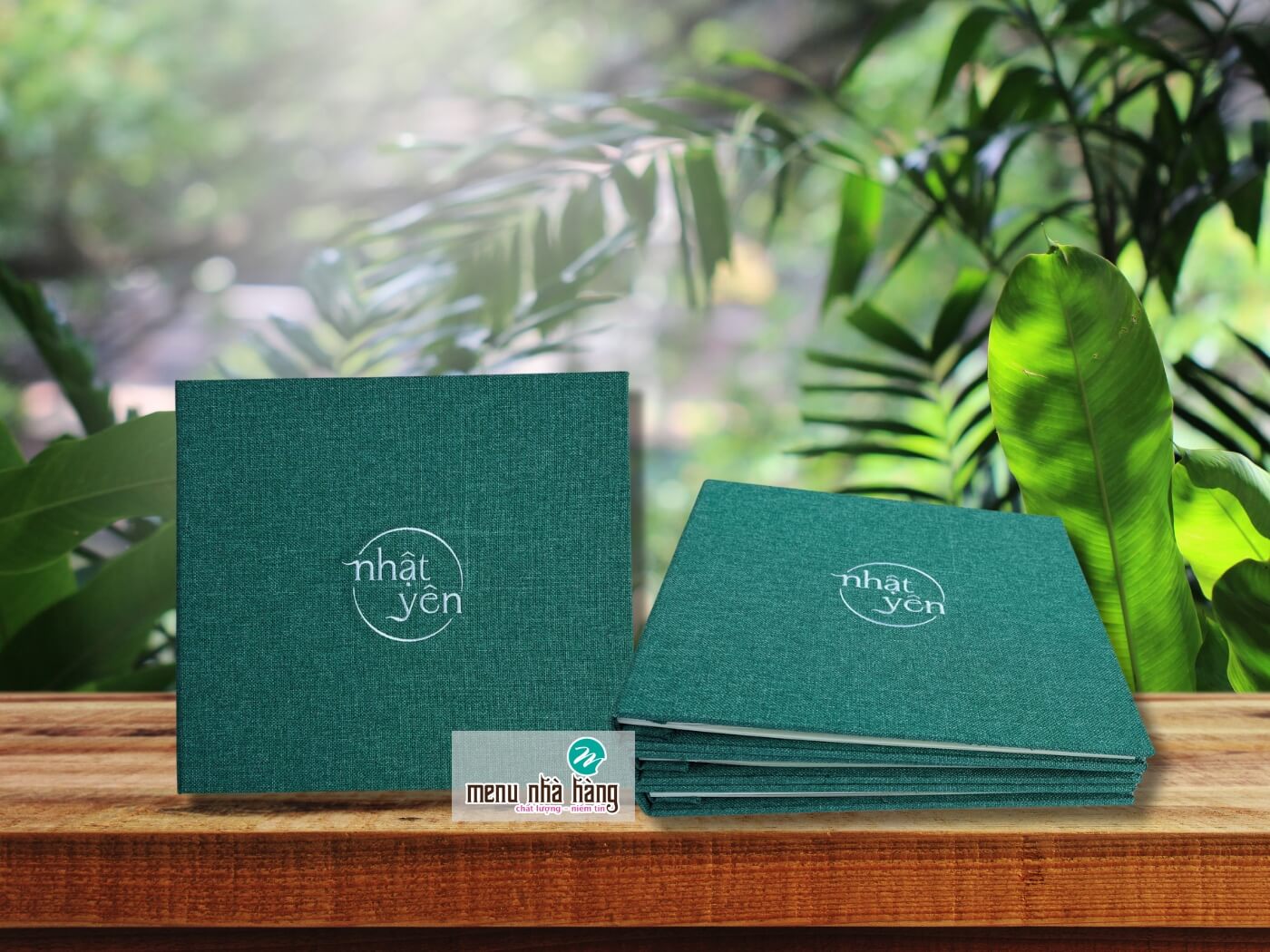 menu vải cho nhà hàng quán ăn