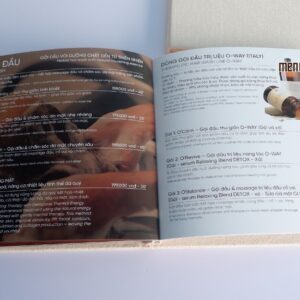 In ấn menu bìa vải