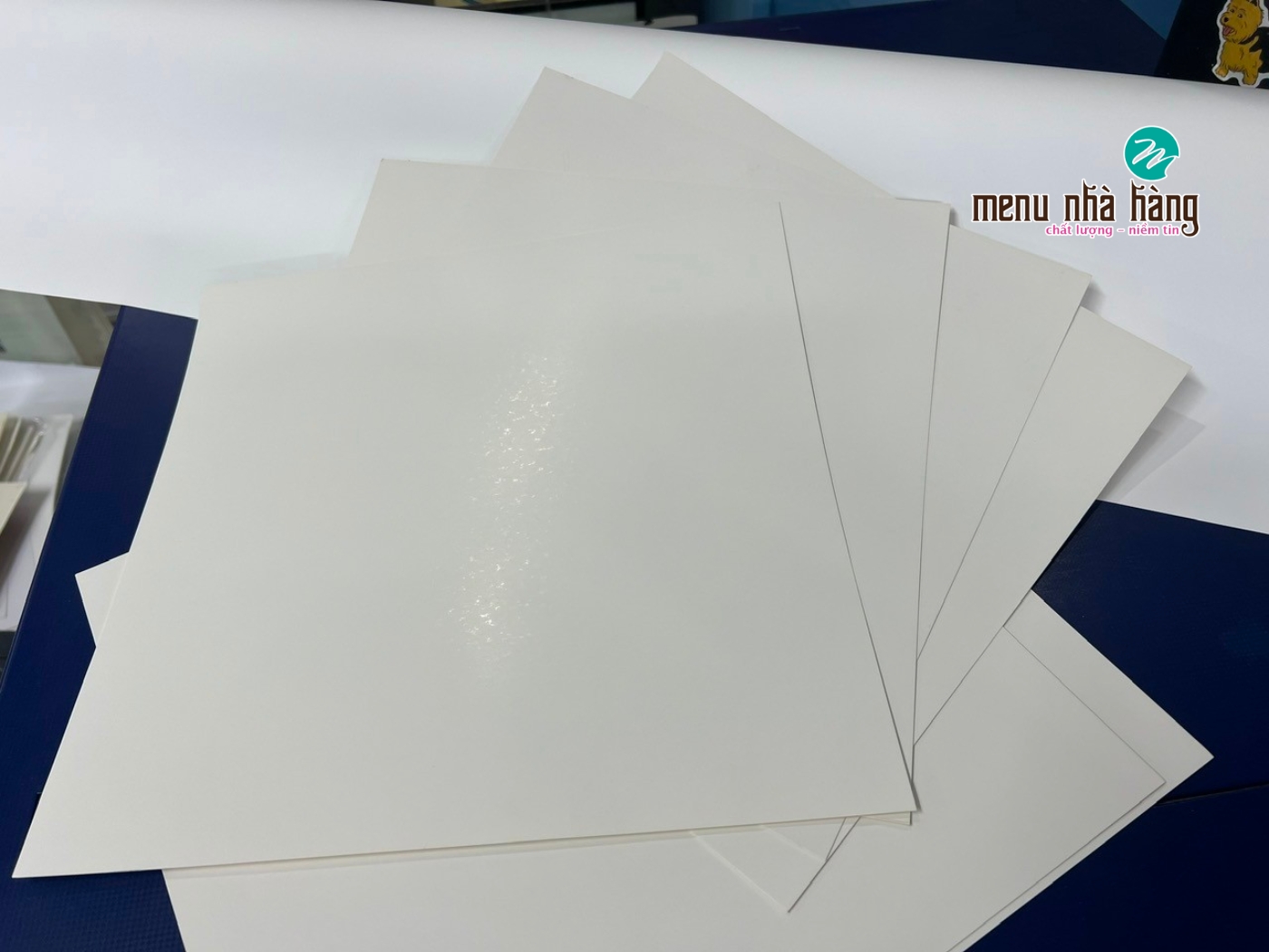 Chất liệu giấy in Ivory