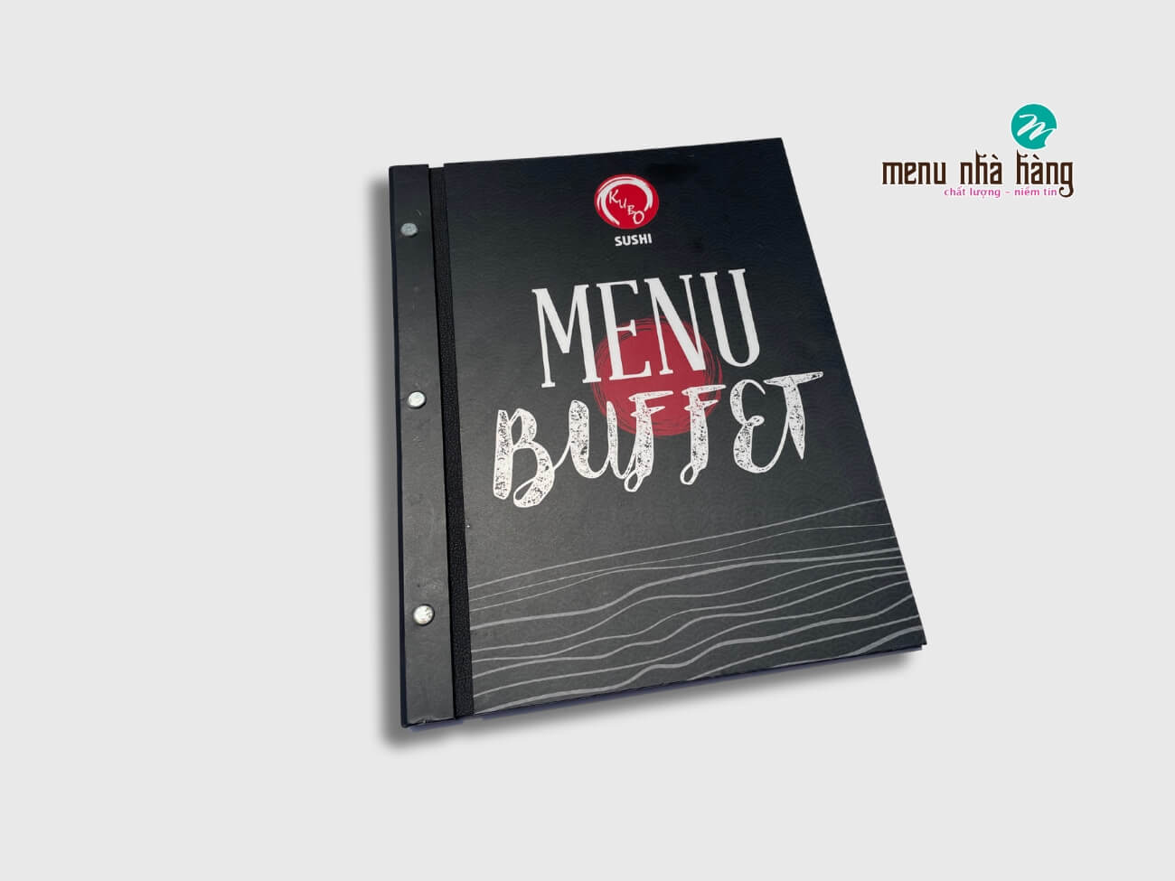 thiết kế mẫu menu bìa cứng