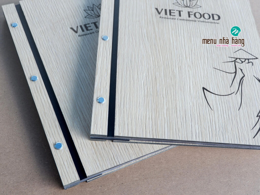 Làm menu gỗ