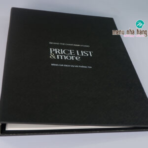 menu salon tóc đẹp