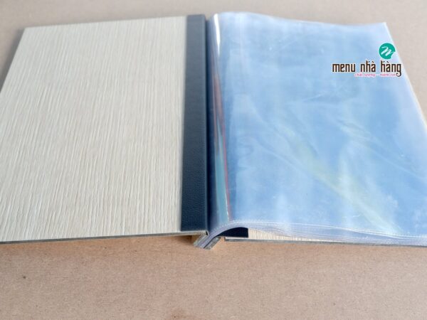 Bìa menu chắc chắn bền theo thời gian