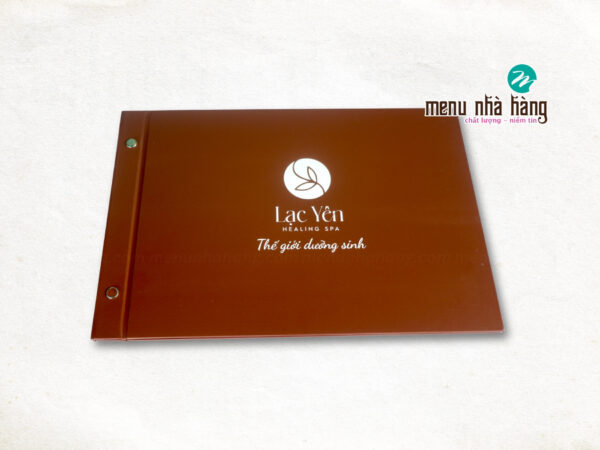 Menu dịch vụ spa