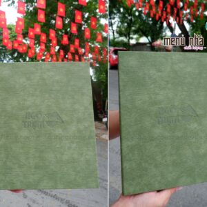 mẫu menu nhà hàng ngõ trạm