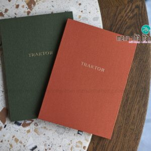 Mẫu menu vải đẹp cho các nhà hàng