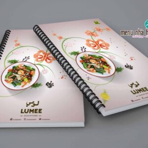 mẫu menu lò xo