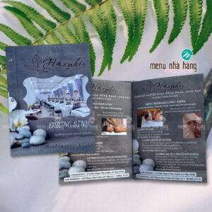 menu gội đầu dưỡng sinh