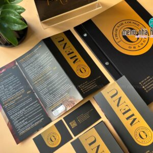 In ấn phẩm menu lấy liền trong ngày