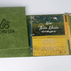 bảng gía thiết kế menu