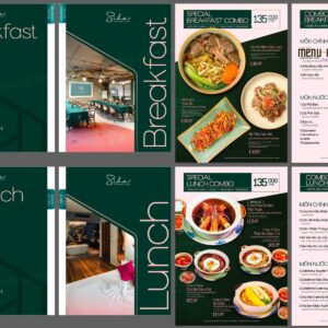 Báo giá thiết kế menu đẹp