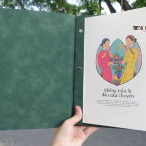 Thiết kế menu da đẹp