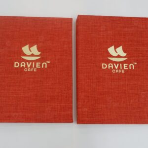 In menu quán cafe Davien