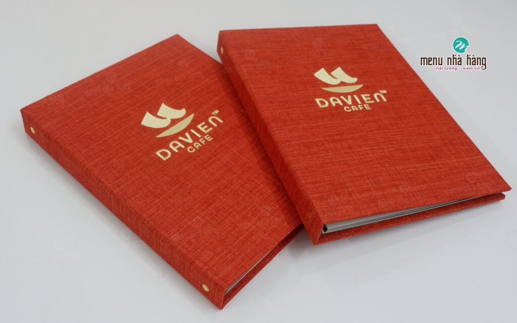 Menu quán cafe Datvien