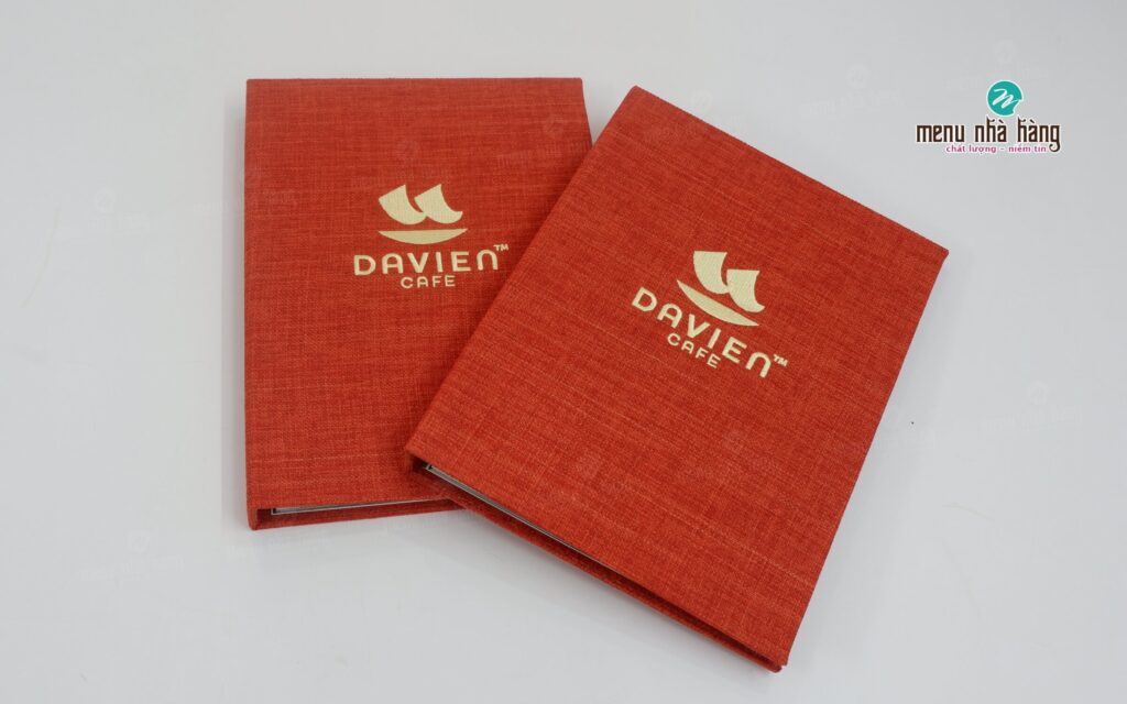 Menu quán cafe Datvien