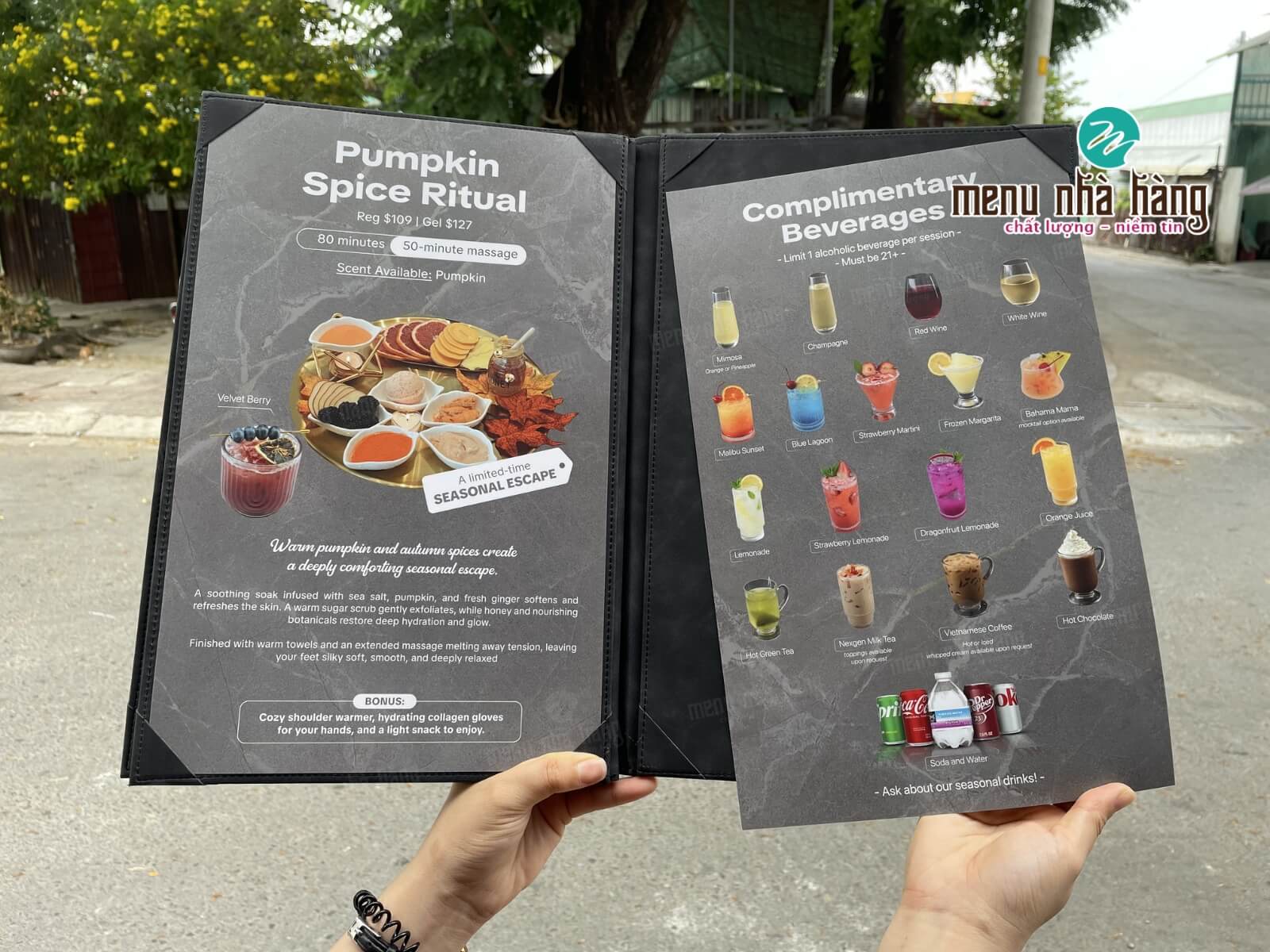 Tiêu chí đánh giá một mẫu menu đẹp