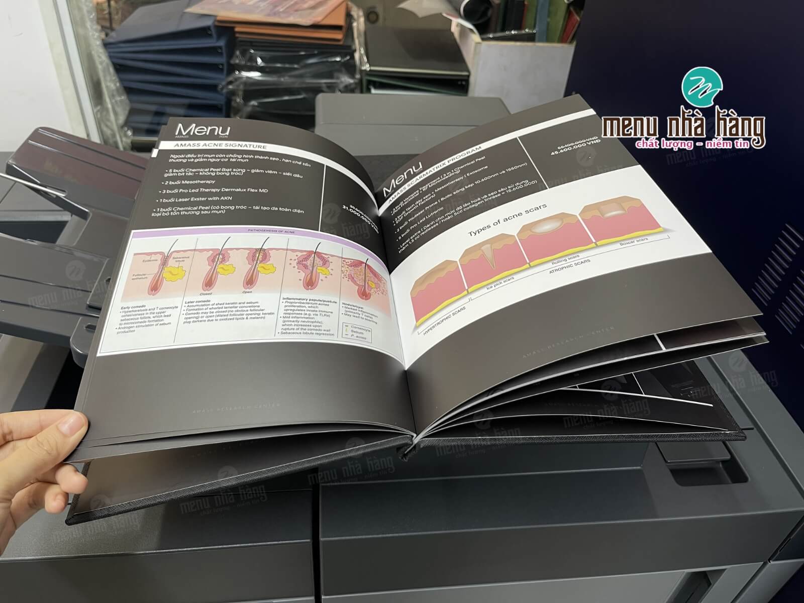 Địa chỉ in menu đẹp tphcm
