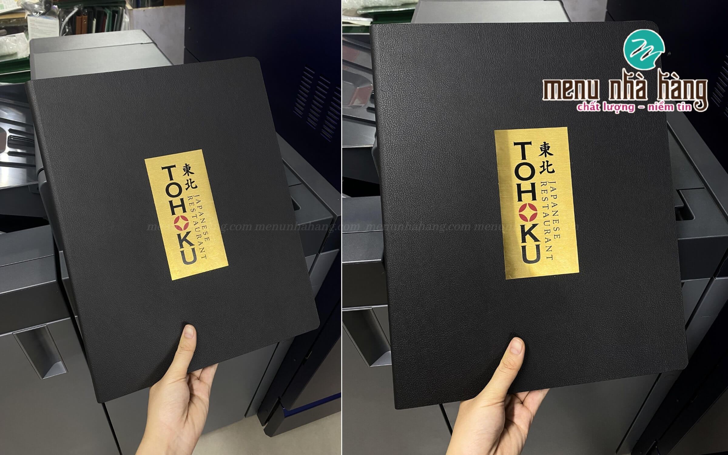 In ấn menu theo yêu cầu, phong cách của nhà hàng